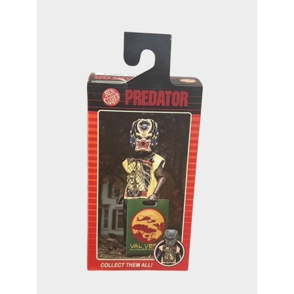 NECA Ben Cooper Predator Jungle Hunter 5.5 Action Figure Mask Halloween Costume - Picture 2 of 4